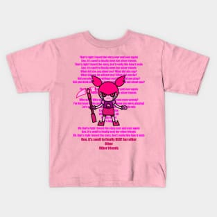 BEAT YOUR OTHER FRIENDS Kids T-Shirt